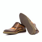 Brown sportwedge sole