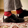 Black luxe italian calf oxford