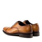 Cognac leather sole