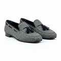 Herringbone sartorial panel on the loafer