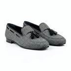 Herringbone sartorial panel on the loafer
