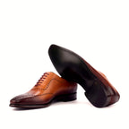 Plain forrest green leather sole