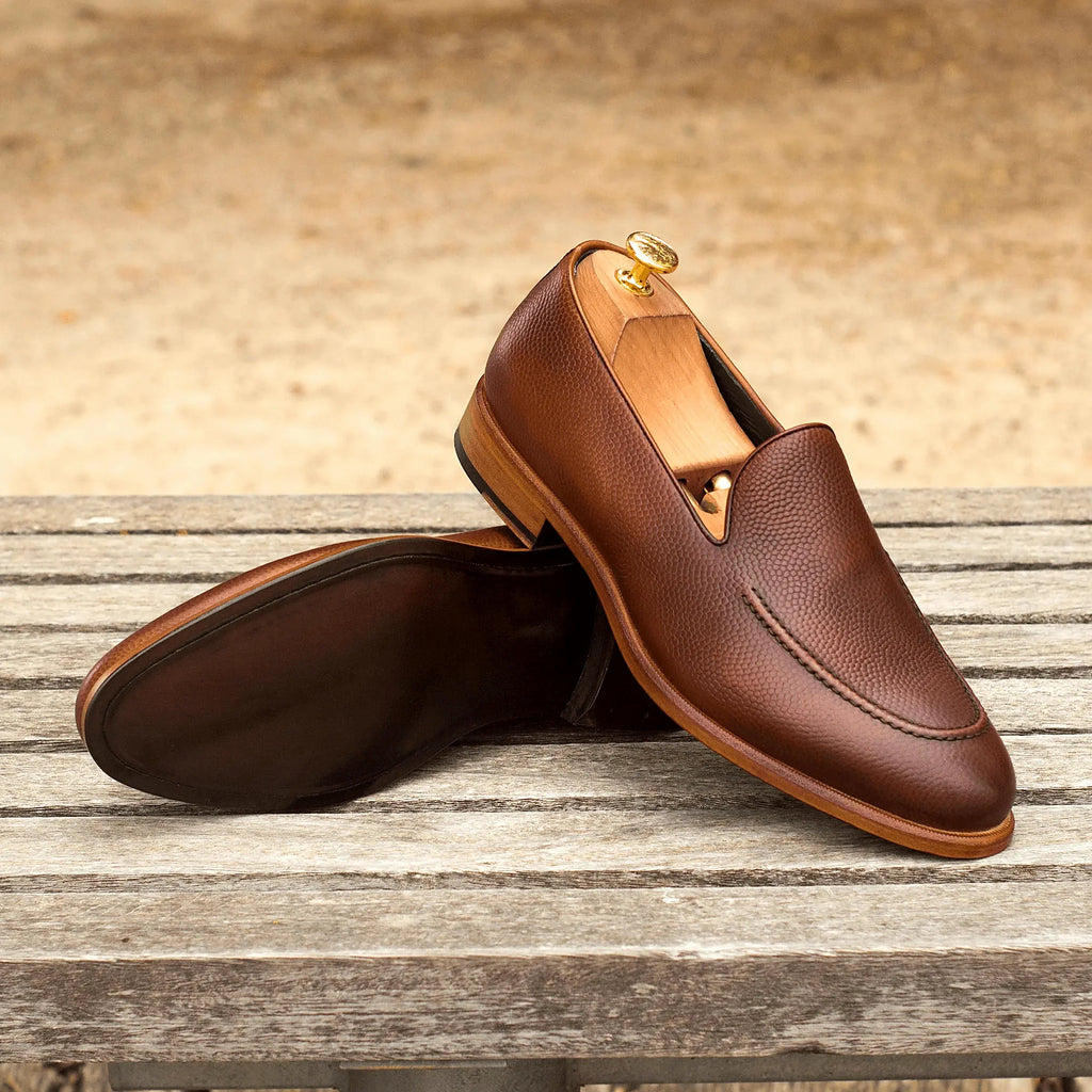 Navy calf leather lining inside