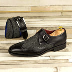 Slightly square toe on the Monti last