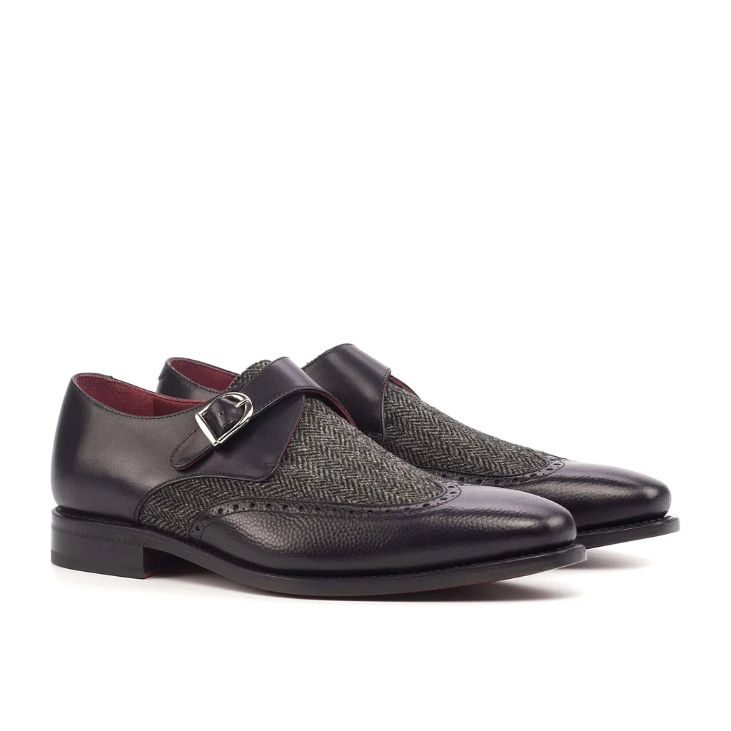 Herringbone sartorial on the single monk