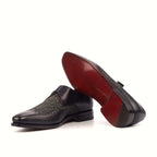 Plain red Goodyear leather sole