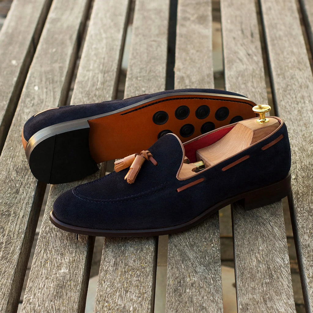 Rounded Zurigo toe on the loafer
