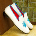 Fuschia calf leather lining inside