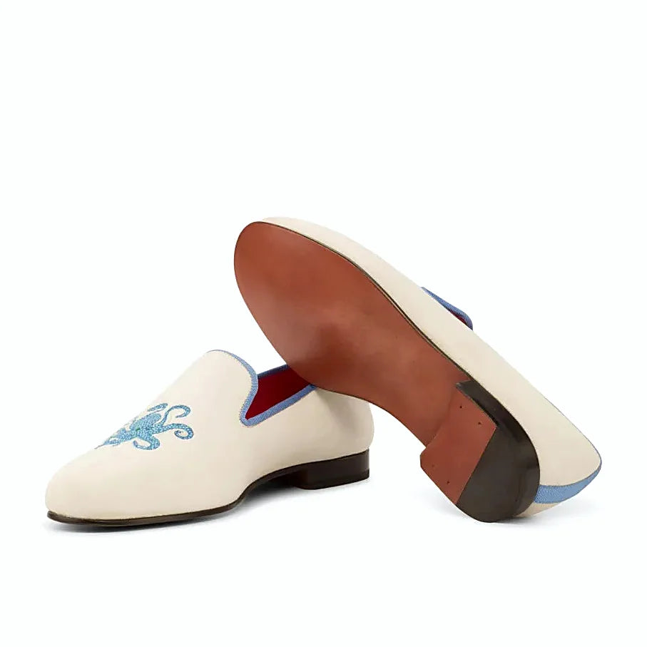 Plain brown leather sole