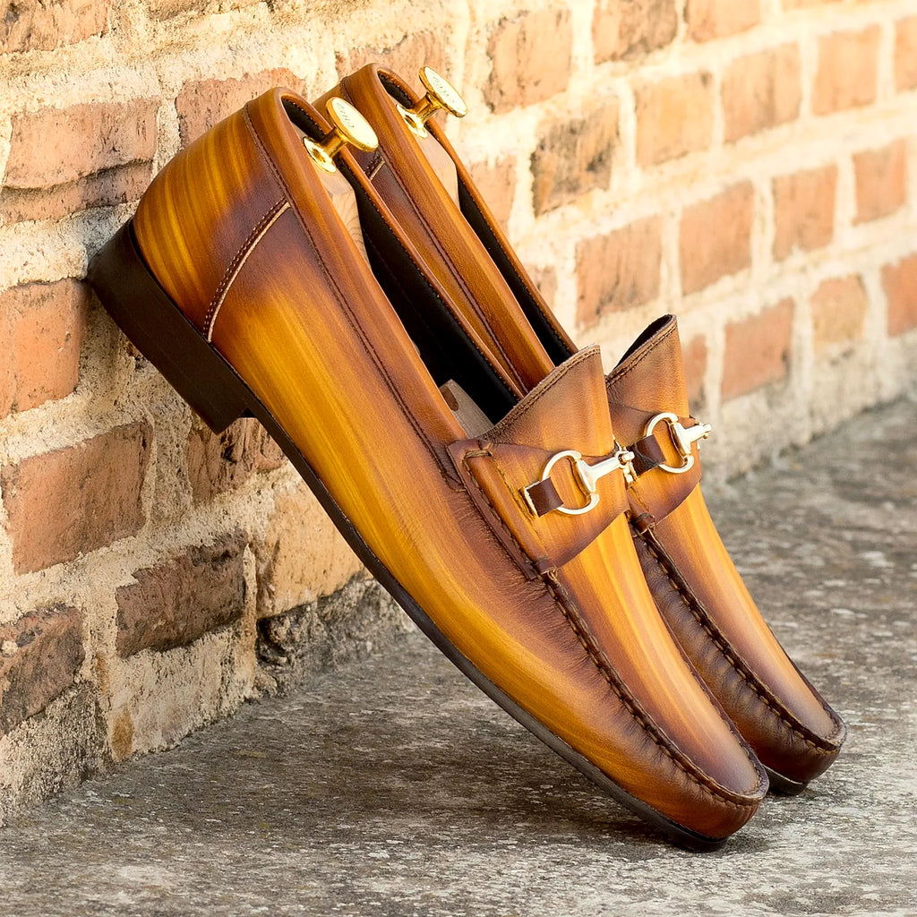 Slip-on moccasin front