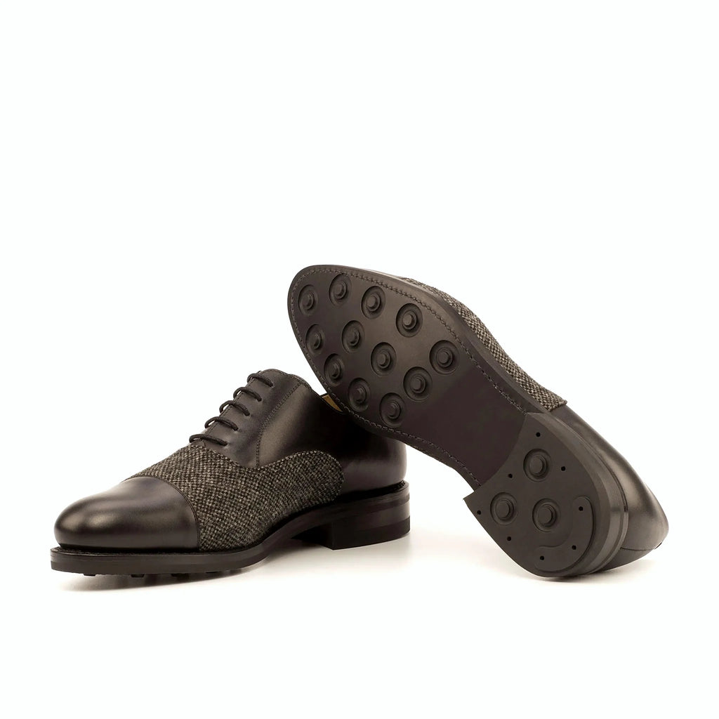 Black Dainite sole under the oxford
