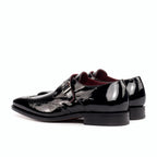 Plain cognac Goodyear leather sole