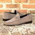 Slip-on moccasin front
