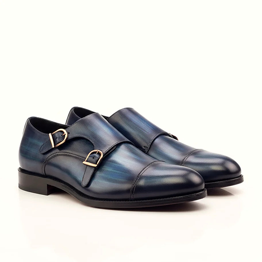 Denim crust patina across the upper