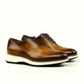 Cognac crust patina across the wholecut