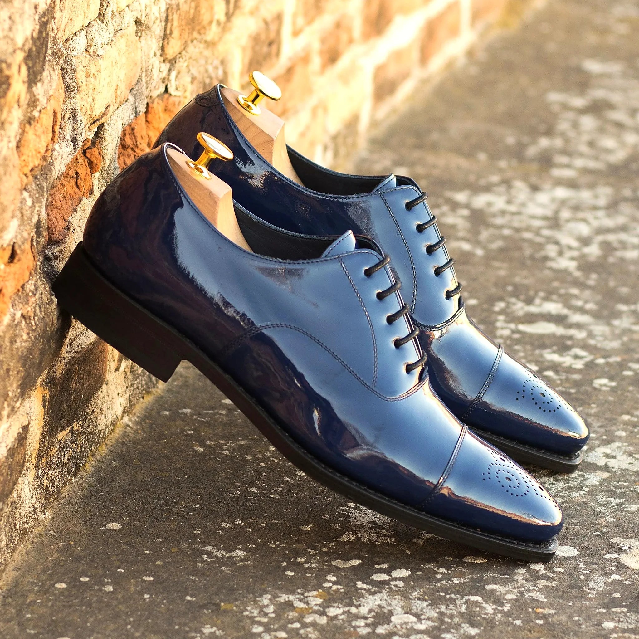 Slightly square toe on the Monti last