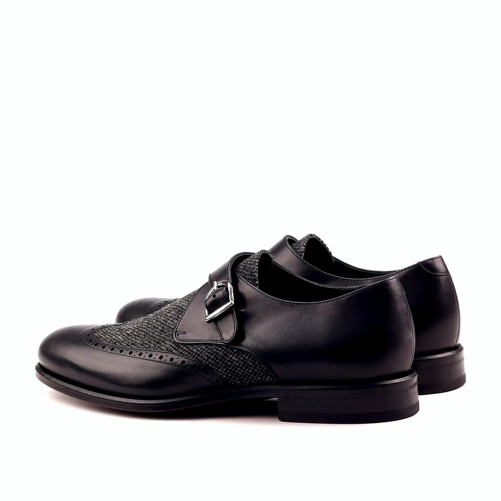 Black painted calf beside the nailhead
