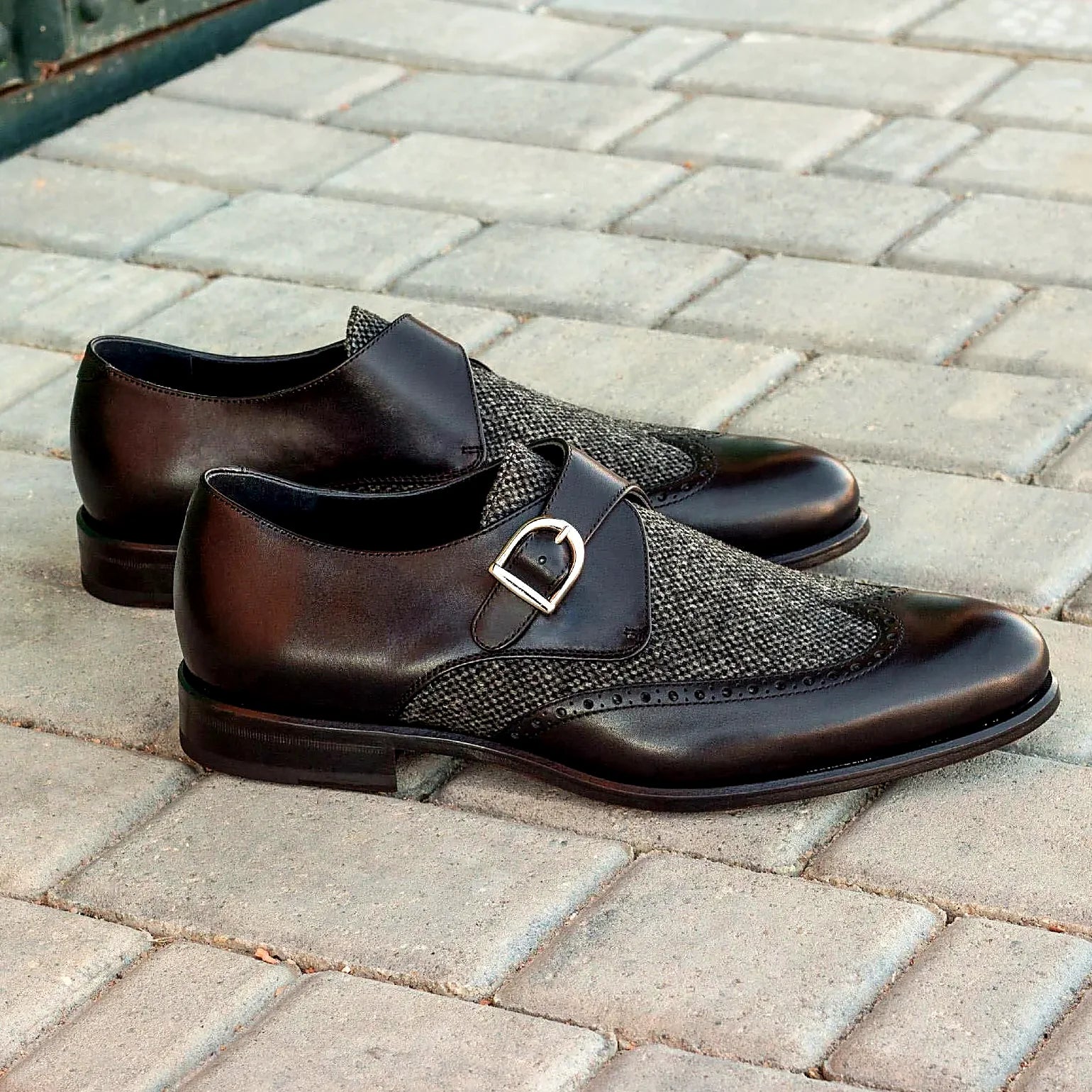 Slightly square toe on the Monti last
