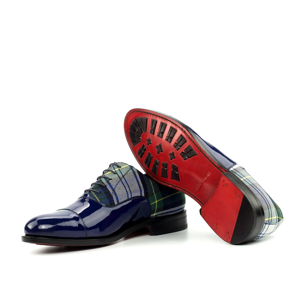 Red Goodyear leather sole with mountain rubber