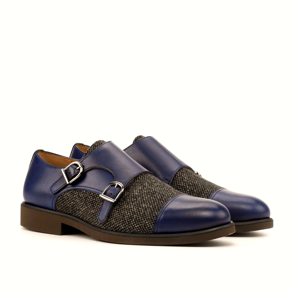 Nailhead sartorial on the double monk