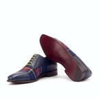 Plain dark red leather sole