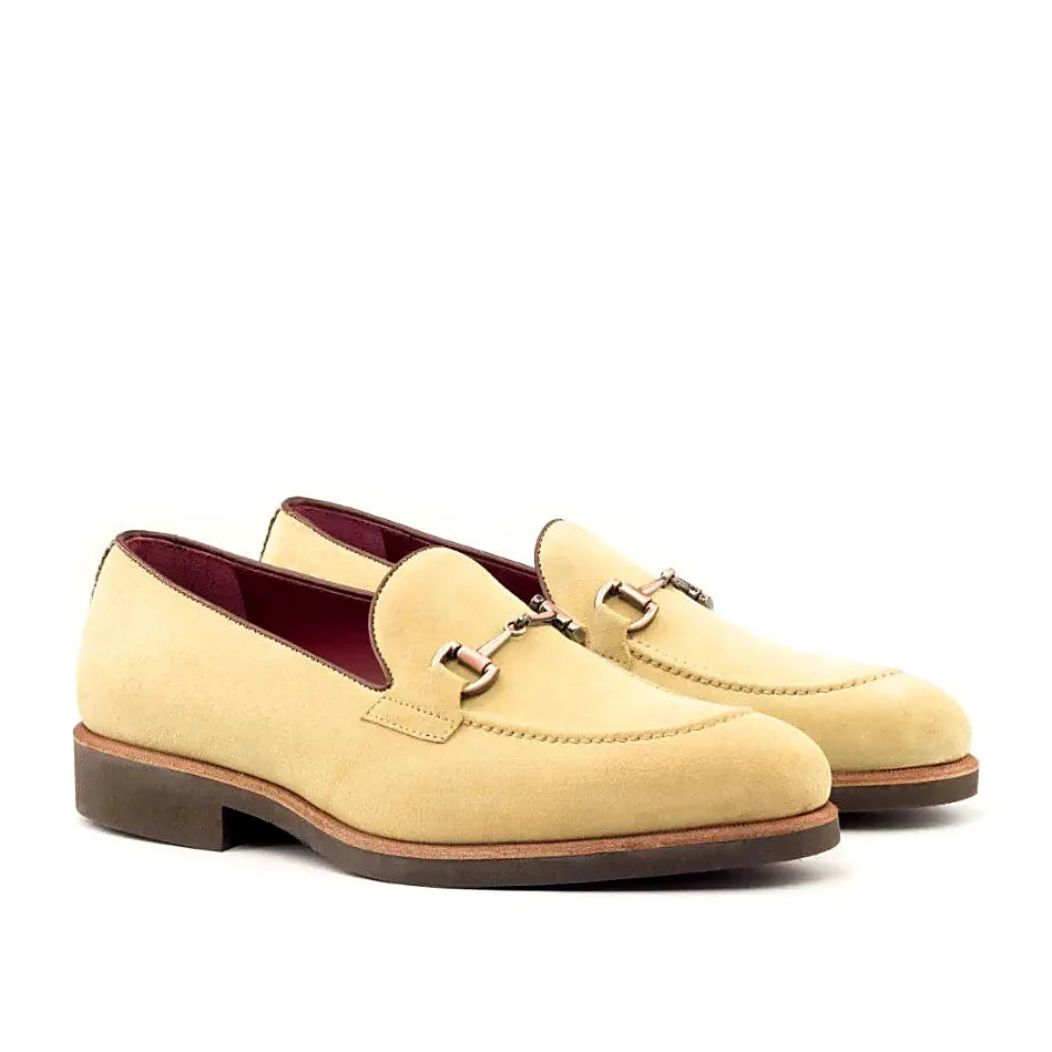 Tweed sartorial panel on the loafer