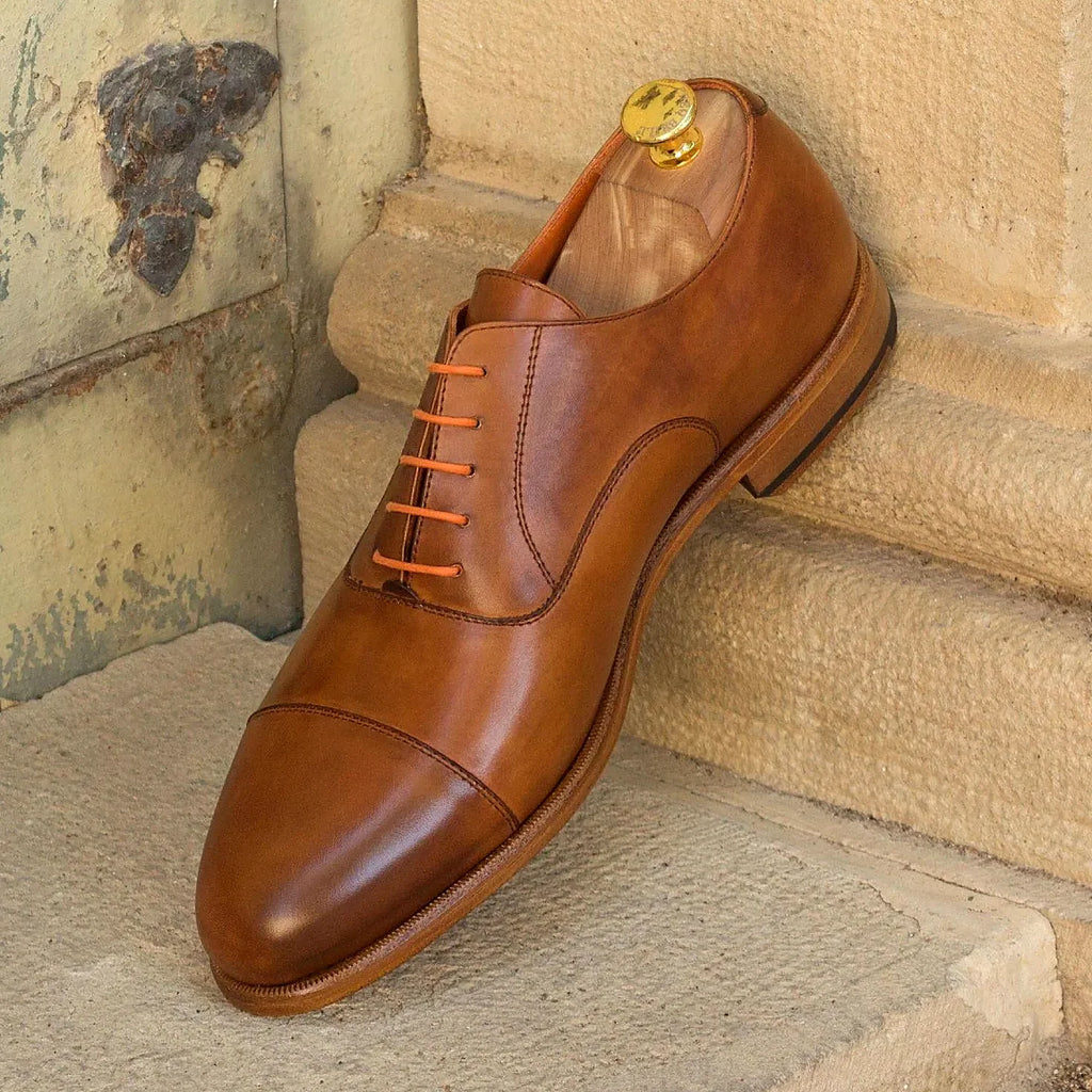 Orange calf leather lining inside