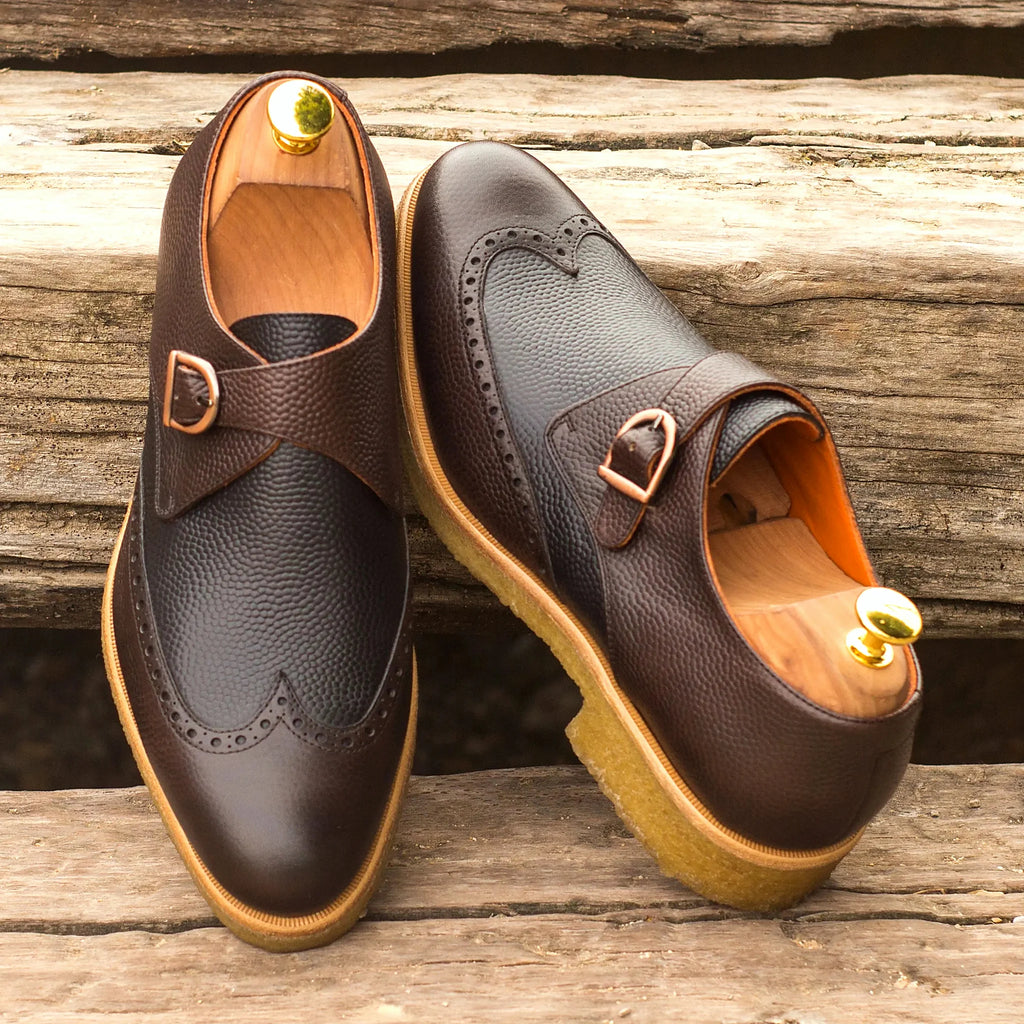 Orange calf leather lining inside