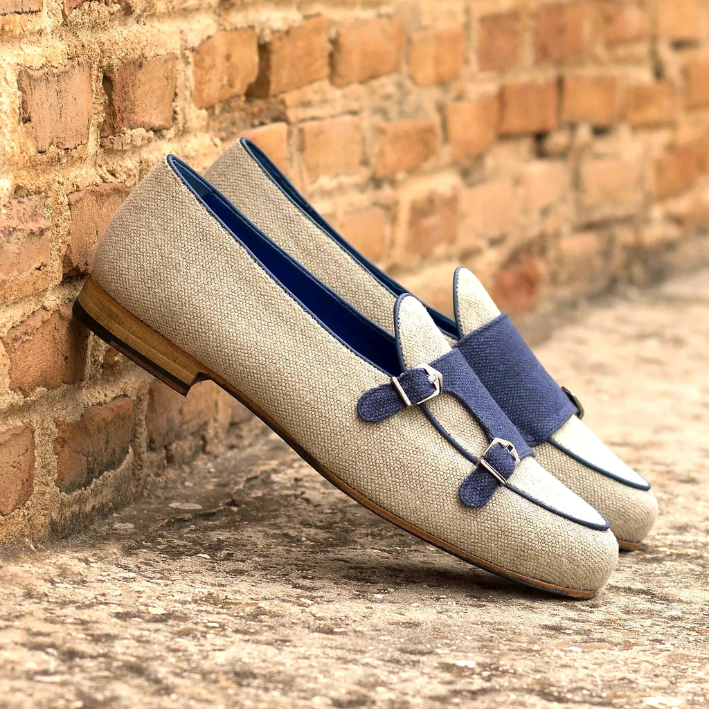 Cobalt blue calf leather lining