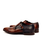 Cognac crust patina beside the grey